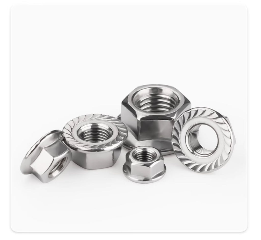 Flange Serrated Nut