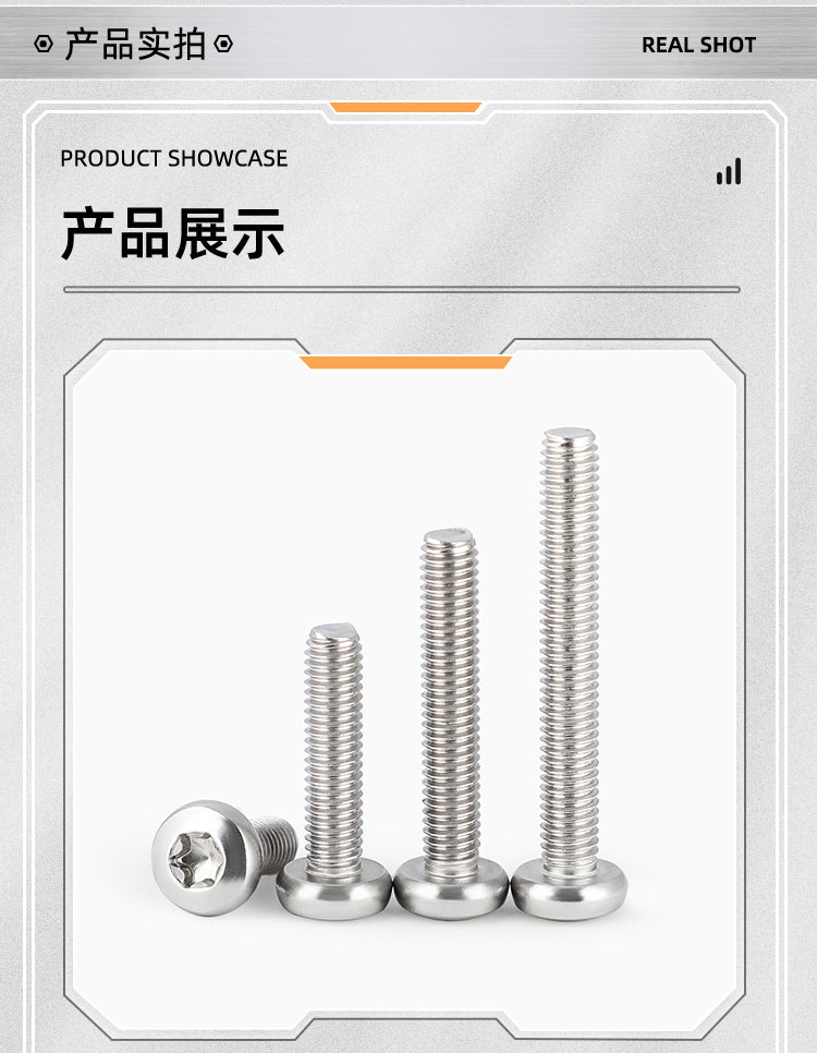 Torx Round Head Machine Screw