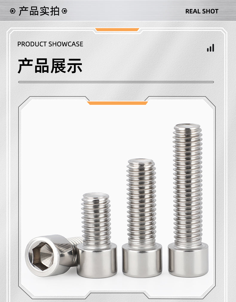 Hex Socket Round Head Machine Screw