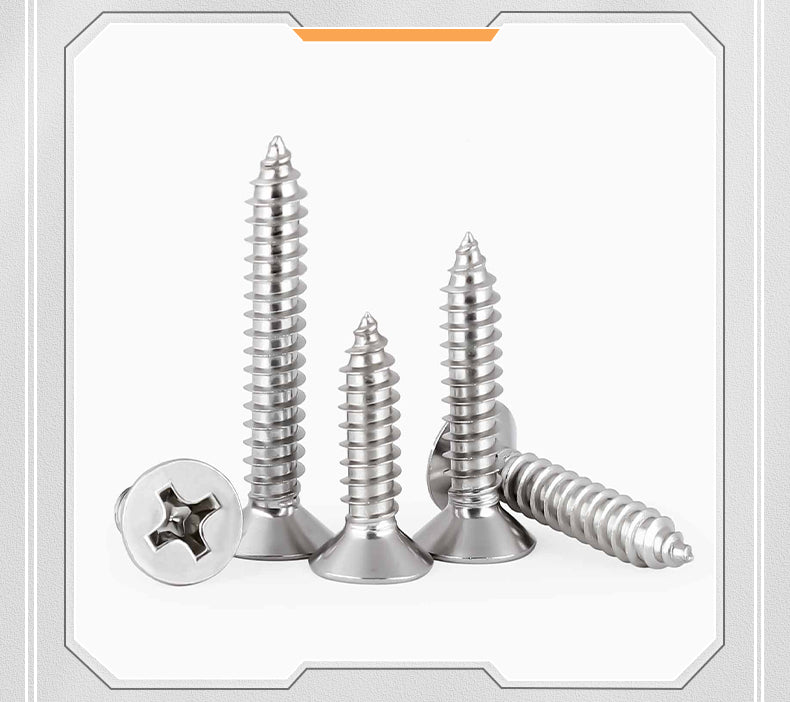 Cross Recessed Countersunk Self-Tapping Screw